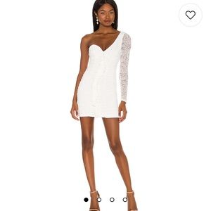 Revolve Karissa Mini Dress in Ivory